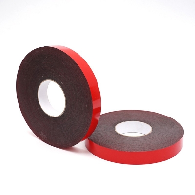 Double-Sided Adhesive PE Foam Tape 25mmx5M (Black)